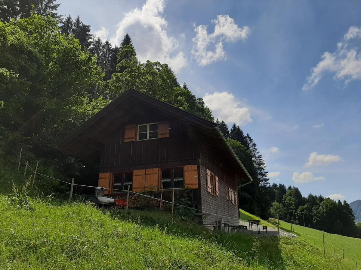 Villa Ferienhuette Heinle Oberstaufen Exterior foto